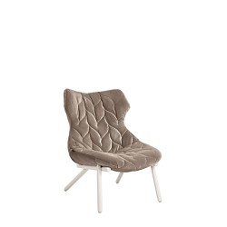 Foliage armchair velvet