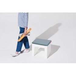 Fatboy® concrete seat pillow storm blue