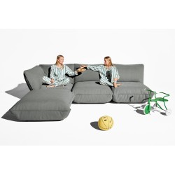 Fatboy® sumo corner sofa mouse grey