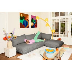 Fatboy® sumo corner sofa mouse grey