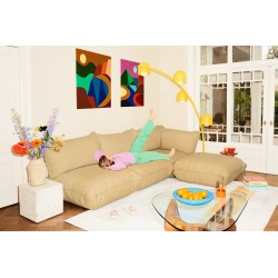 Fatboy® sumo corner sofa honey